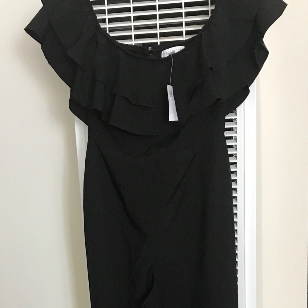 Ruffle Jumpsuit Off-Shoulder XS (Socialite)